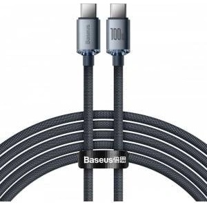 Baseus USB-C USB Cable - USB-C 2 m Black (baseus_20220112122938)