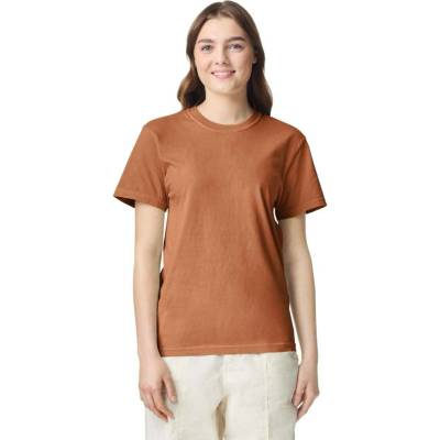 Unisex silnější tričko Comfort Colors yam oranžová