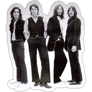 The Beatles White Album Iconic Image Embossed Магнит (BEATMAG92)