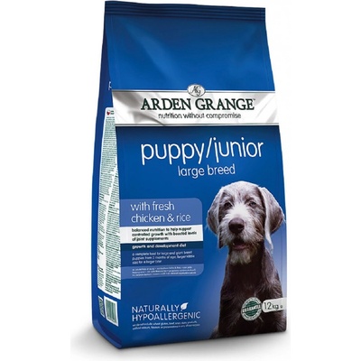 Arden Grange Puppy & Junior Large Breed Chicken & Rice 12 kg
