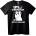NOONEBRAND Тениска за последен ергенски ден - 2XL, Black