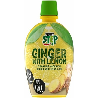 Fruit Step Nápojový koncentrát so zázvorovou a citrónovou šťavou 200 ml
