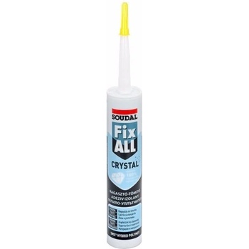 Soudal Универсално лепило - уплътнител SOUDAL, FIX ALL Crystal, 290 ml (SDL 089549)