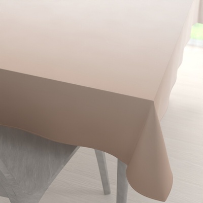 Biante Teflónový obdĺžnikový obrus TF-096 Púdrovo béžový bez vzoru 140x180 cm