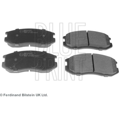 Sada brzdových platničiek kotúčovej brzdy BLUE PRINT ADC44245