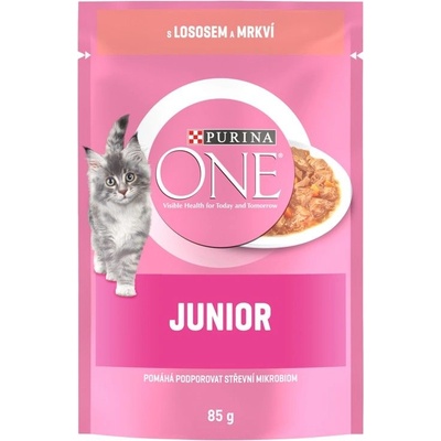 ONE Junior Mini Filé salmon & carrot in sauce 85 g
