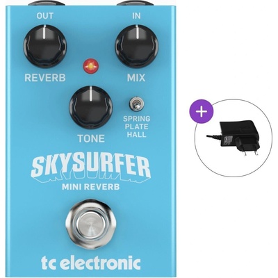 TC Electronic Skysurfer Mini Reverb SET Eфект за китара (SKYSURFER MINI REVERB_001-SET)