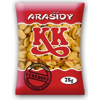 K&K arašídy pražené solené 75 g