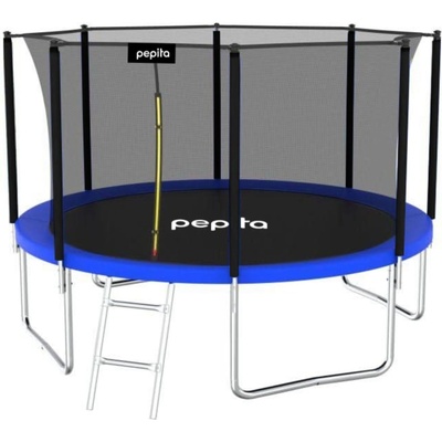 Pepita 427cm вътрешен мрежест батут със стълба - син (JKL-14FT1-0)