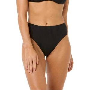 Rip Curl Premium Surf Retro High Good bikini bottom - Black (Black)