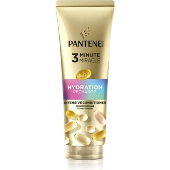 Pantene 3 Minute Miracle Hydration Recharge интензивен балсам за много суха коса 220ml