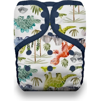 Thirsties Natural One Size Pocket Diaper na PAT Dino rawr