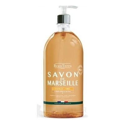 Beauterra Marseillské tekuté mydlo med a vanilka 1 l