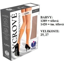 Novia podkolenky s lycrou B07 tělová