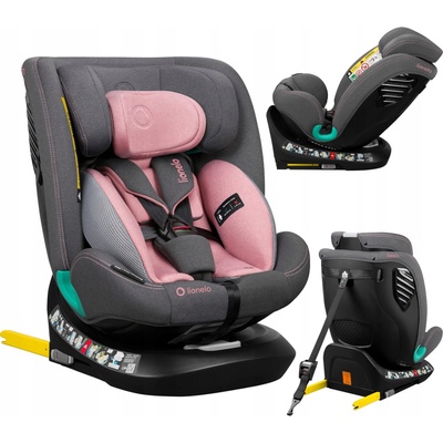 lionelo Reboarder I-size Bastiaan One 2024 pink rose