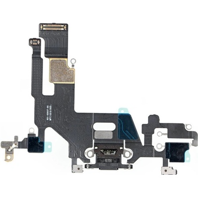 AppleKing nabíjecí a audio flex konektor pro iPhone 11 - černý