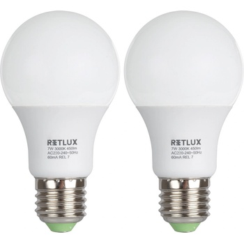 Retlux REL 7 LED A60 2x7W E27
