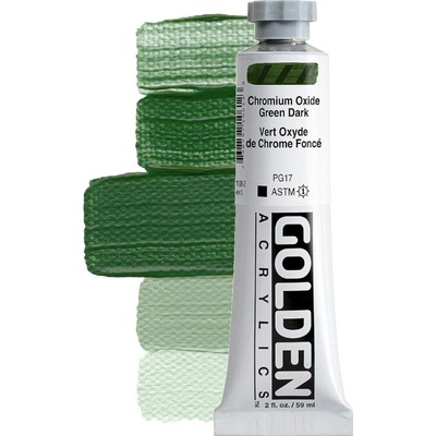 Golden Artist Colors Heavy Body АКРИЛНА боя Chromium Oxide Green Dark 59 ml 1 бр (0001061-2)