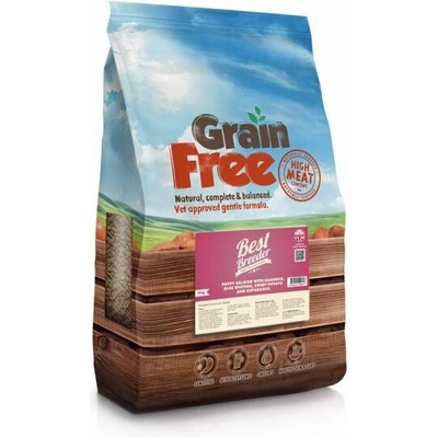 Best Breeder Grain Free Puppy Salmon s Haddock & Blue Whiting Sweet Potato and Asparagus 2 kg