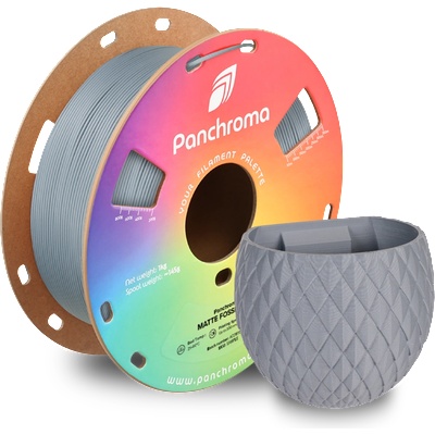 Polymaker Panchroma PLA Matte Fossil Grey - 1, 75 mm / 1000 g (CA04020)