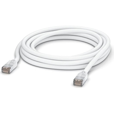 Ubiquiti UACC-Cable-Patch-Outdoor-5M-W vonkajší UniFi patch, Cat5e, 5m, bílý