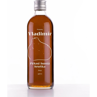 Sirupy Vladimír Pekne hustá hruška 0,5 l