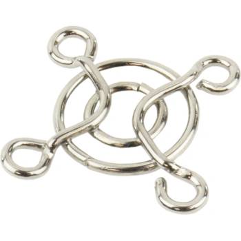 Image 1 of Метална защитна решетка Dalap GMG 30x30 за вентилатор Dalap SAF, сребриста (21)