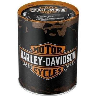 Pokladnička Harley-Davidson, ø 10 × 13 cm