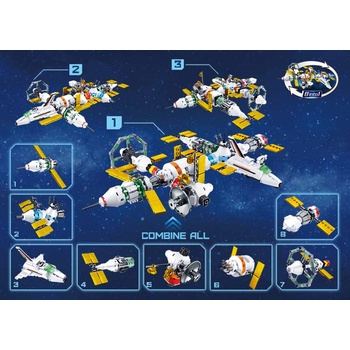 Sluban B0731D Satelitní raketoplán