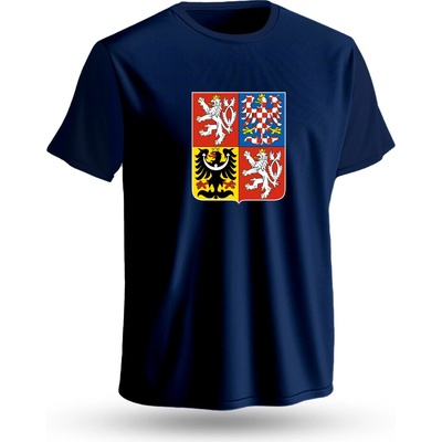 Pánské tričko Martin Nečas #98 Czech National Emblem 2025 navy
