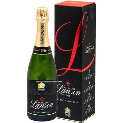 Lanson Brut Black Label 0,75 l (kartón)