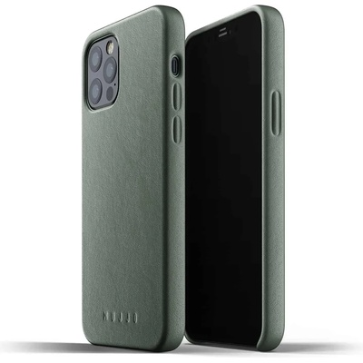 Mujjo Калъф кожен Mujjo, Full Leather Case for iPhone 12 and 12 Pro (CL-007-BL)