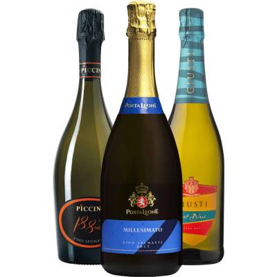 Piccini Set 3x Italian Spumante (set 1 x 0.75 l, 1 x 0.75 l, 1 x 0.75 l)