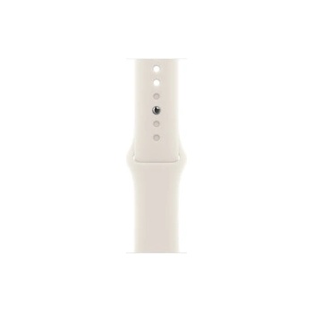 Apple Watch 42mm Sport Band: Starlight Sport Band - S/M (mxll3zm/a)