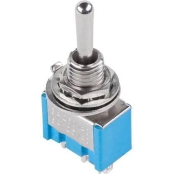 CABLETECH Prepínač páčkový 3pin 2pol.