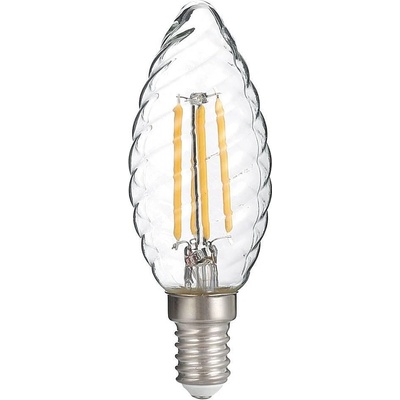 OPTONICA Led twist КЕНДЪЛ c35 4w 400lm e14 220-240v 4000k - ФИЛАМЕНТ (1413)