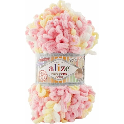 alize Puffy Fine Color 6367 Плетива прежда (28406367)