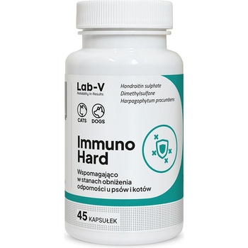 Lab-v Immuno Hard - Имуностимулатор за кучета и котки, 45 капсули