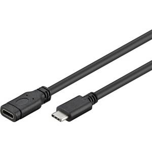 PremiumCord Кабел USB 3.2 Gen1, удължител, C - C, M/F, 1 м, черен KU31MF1 (KU31MF1)