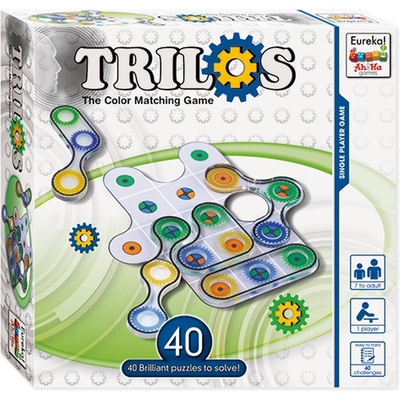Eurekakids Настолна соло игра Trilos - Семейна (473549)