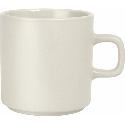Blomus Biely keramický hrnček na čaj Pilar 250 ml