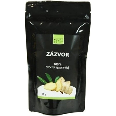 Mountberry Zázvor 100% ovocný sypaný čaj 70 g