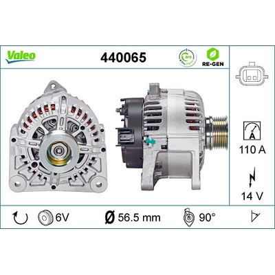 Alternátor VALEO 440065
