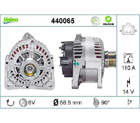Alternátor VALEO 440065