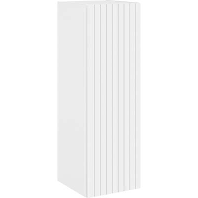 vidaXL Стенно Баня Кабинет Бяло 33 x 34, 5 x 100 см Инженерна дървесина (890652)