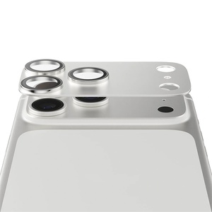Panzer Стъклен протектор за камера PanzerGlass Hoops за iPhone 18 Pro Max, FENDER CLP, сребърен