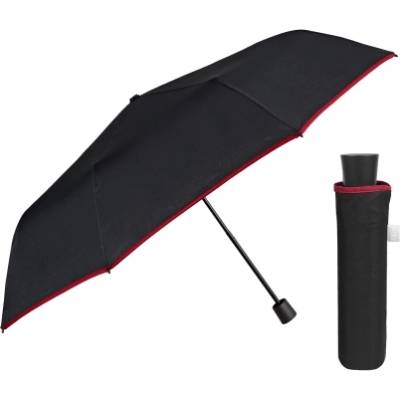 Мъжки сгъваем ръчен чадър | Perletti Time 26392 |Черен