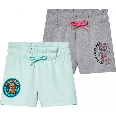 dívčí šortky 2 kusy Tlapková patrola