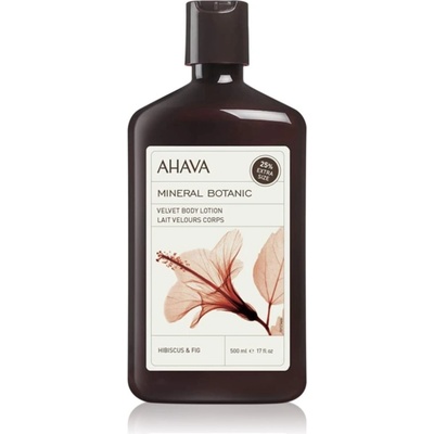 Ahava Mineral Botanic Hibiscus & Fig кадифен лосион за тяло хибискус и смокиня 500ml