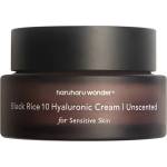 haruharu wonder Black Rice 10 Hyaluronic Cream Unscented - Хидратиращ крем с черен ориз и 10 вида хиалуронова киселина без аромат 50мл